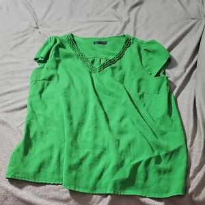 Green Women's Top